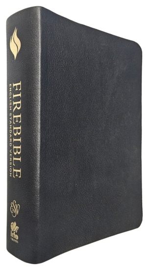 ESV Fire Bible Genuine Leather